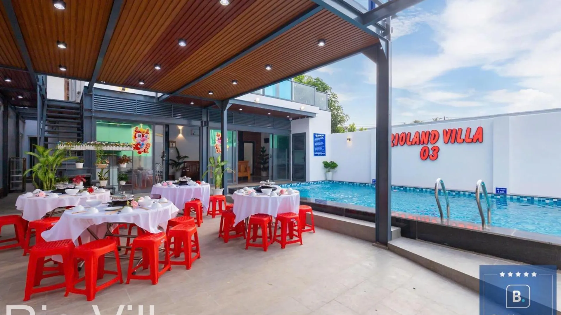 Rio Villa 3 - Cach Bien 100 Met - Free Bida - Karaoke - 6 Phong Ngu - Gan Bien Di Bo Βουνγκ Τάου